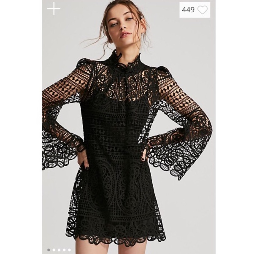 Free People Stone Cold Fox Dress Size 1 - Picture 1 of 6